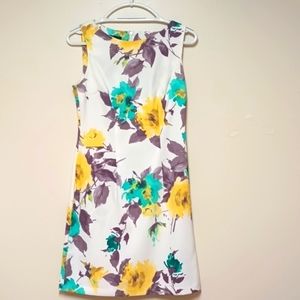 COPY - Alyx dress women's floral Minidress. Sleeveless, cut on the A line. Roun…